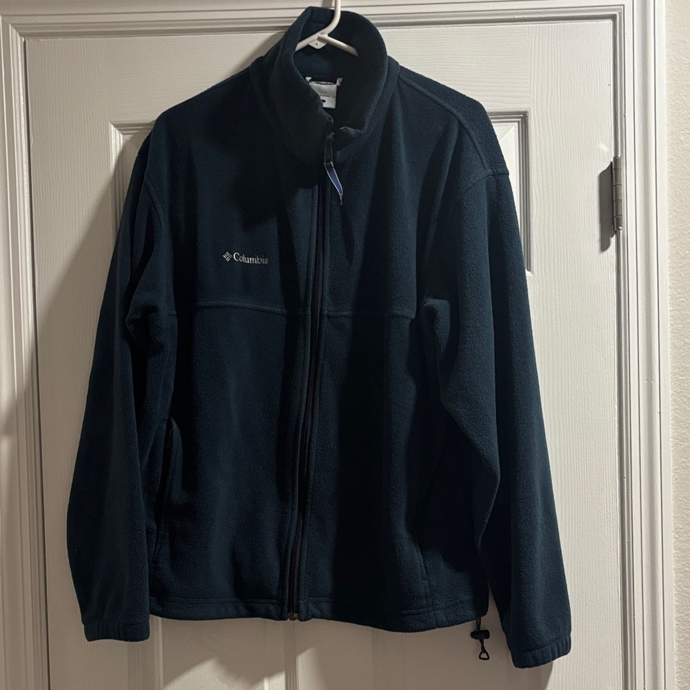 Columbia Black Full-Zip Fleece Jacket